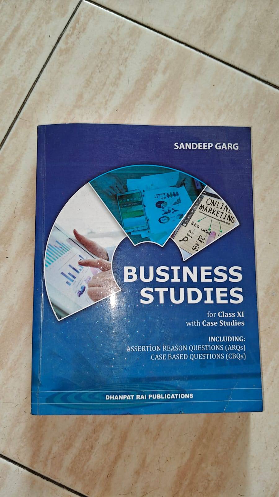 Business Studies for Class XI textbook by Sandeep Garg.